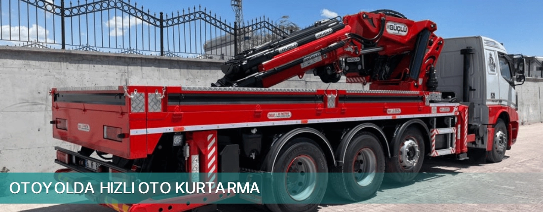 Çeşme İlçemi Otoyolda Hızlı Oto Kurtarma